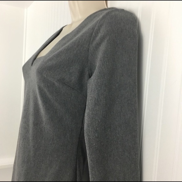 Zara Grey Cutout Dress - Picture 2 of 3